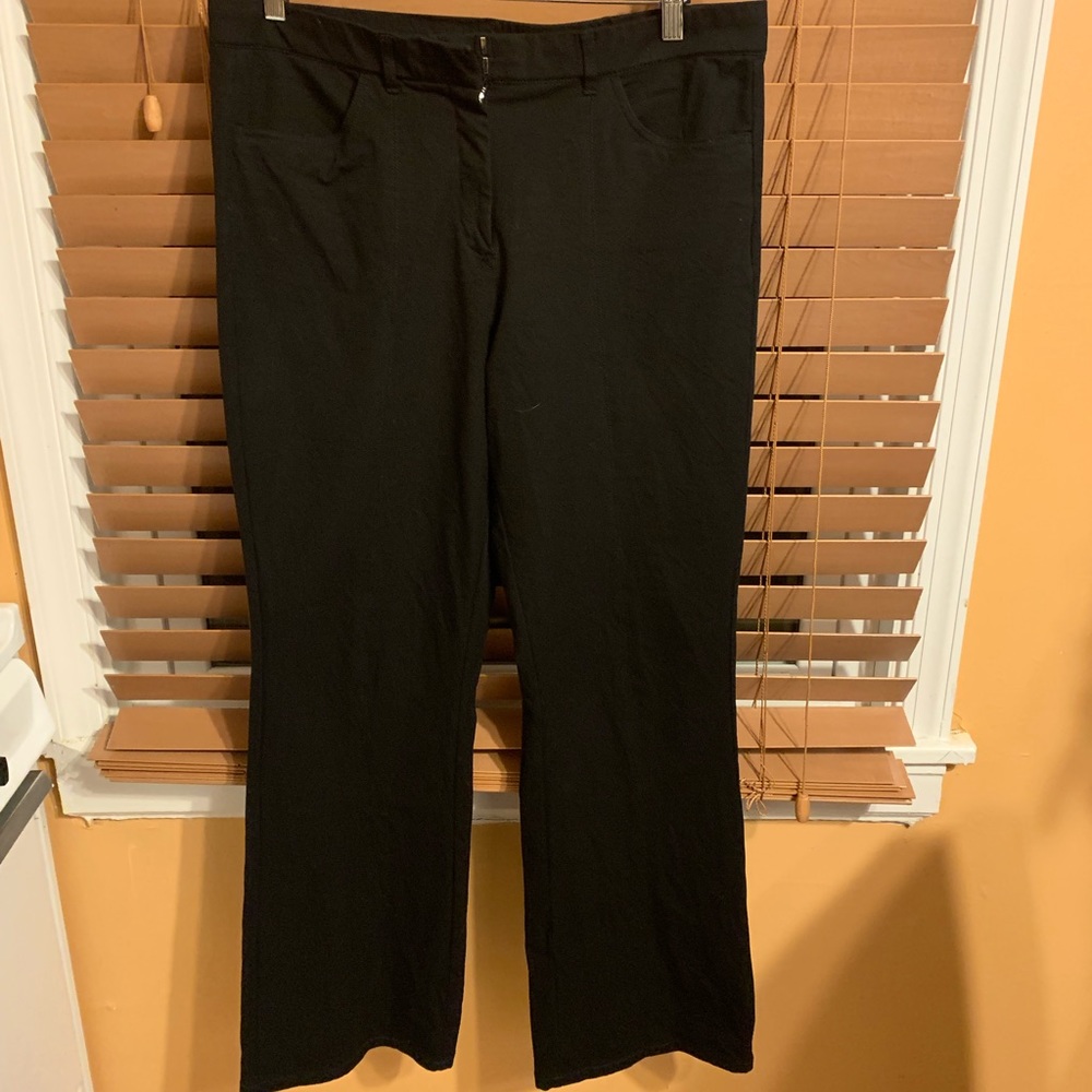 🔥Isaac Mizrahi LIVE! Black, Cropped Pant Sz14